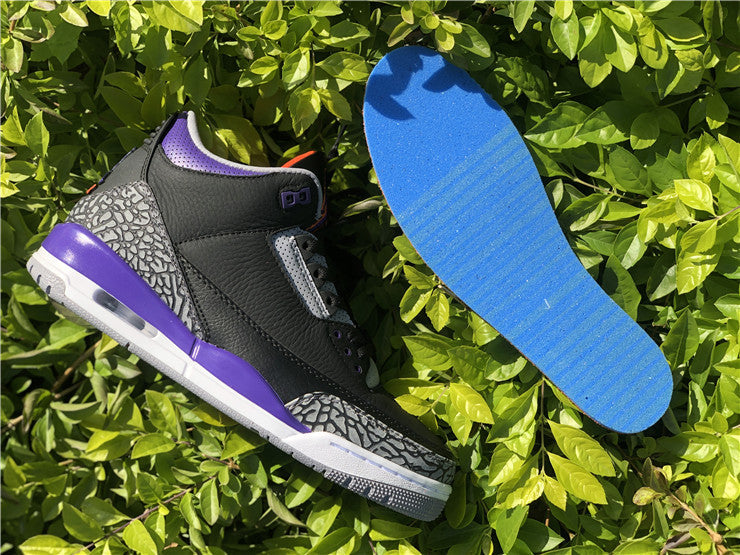 NIKE Air Jordan 3 AJ3 Sport Shoes Jordan 3  隆掳Court Purple隆卤