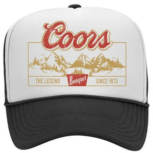 Coors Banquet Foam Trucker Mesh Snapback Hat Cap - Snapitback Hat Company