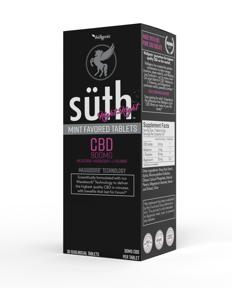 Süth Night-Night CBD 30ct - Wellgenix Health product image