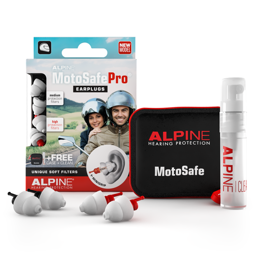 campus marmeren naar voren gebracht Oordoppen voor op de motor - Alpine MotoSafe Pro, Race en Op Maat – Alpine  Hearing Protection