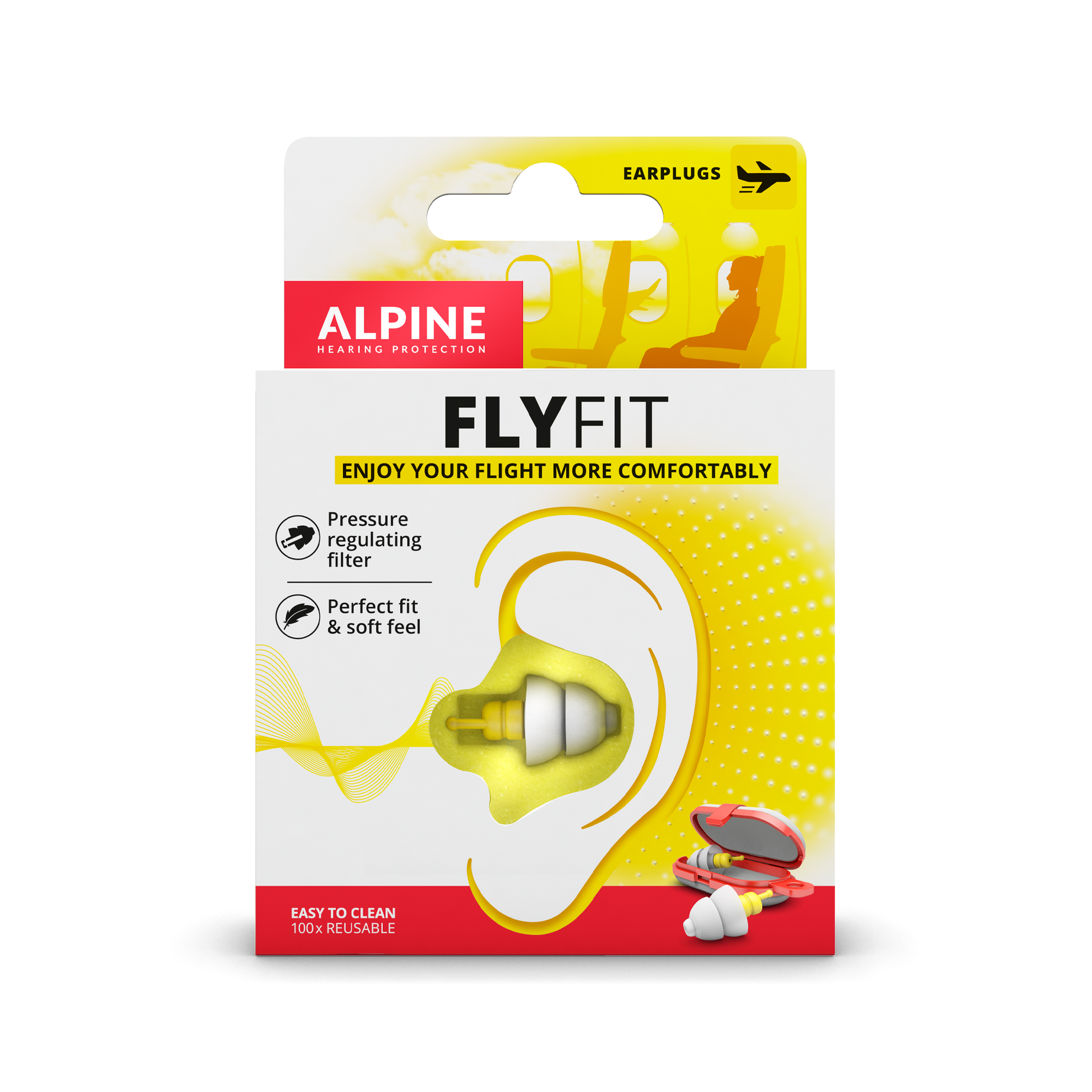 in stand houden Haalbaar Wonderbaarlijk Alpine FlyFit gehoorbescherming voor veilig en comfortabel reizen – Alpine  Hearing Protection