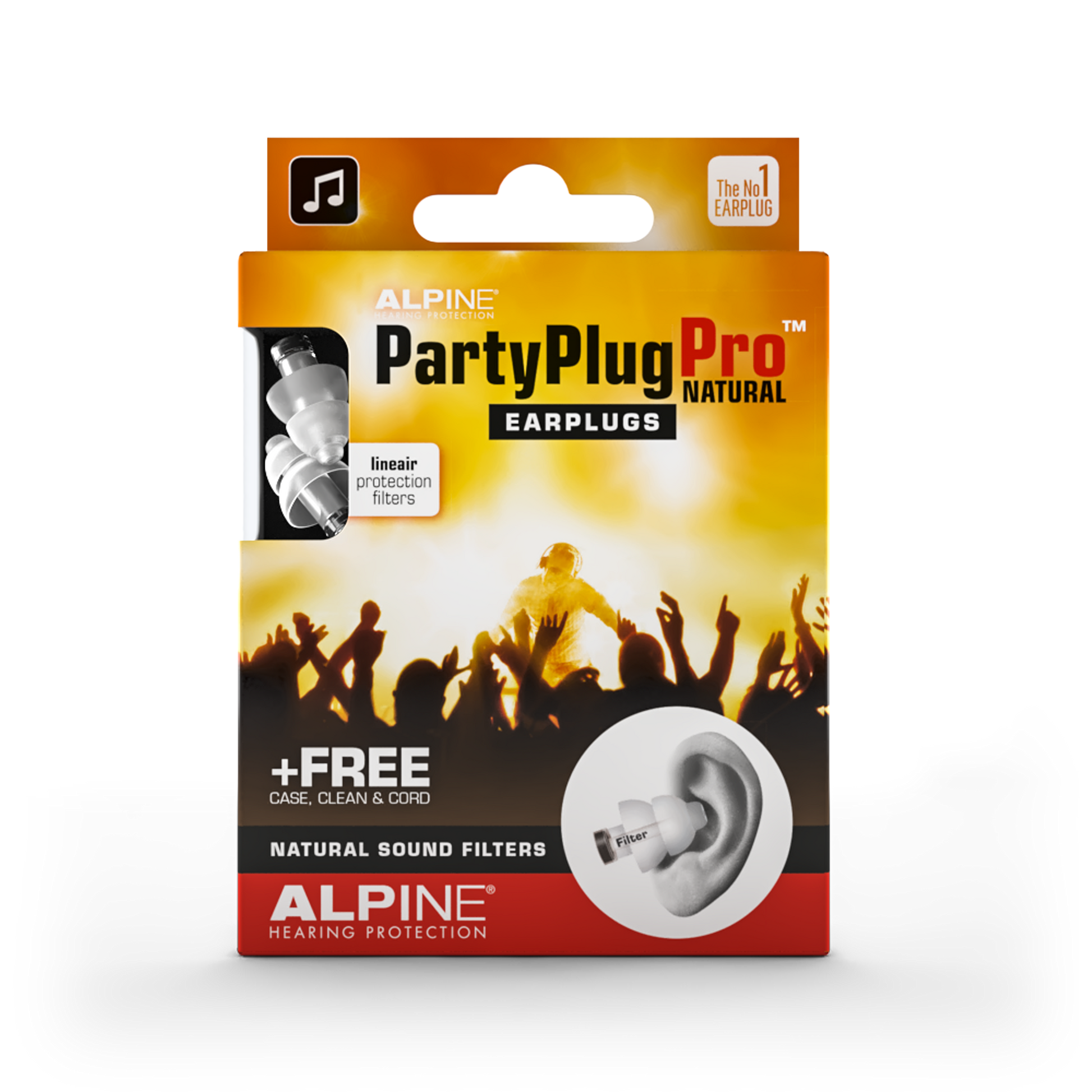 Alpine PartyPlug Pro - Dé optimale voor festivals, en concerten – Hearing