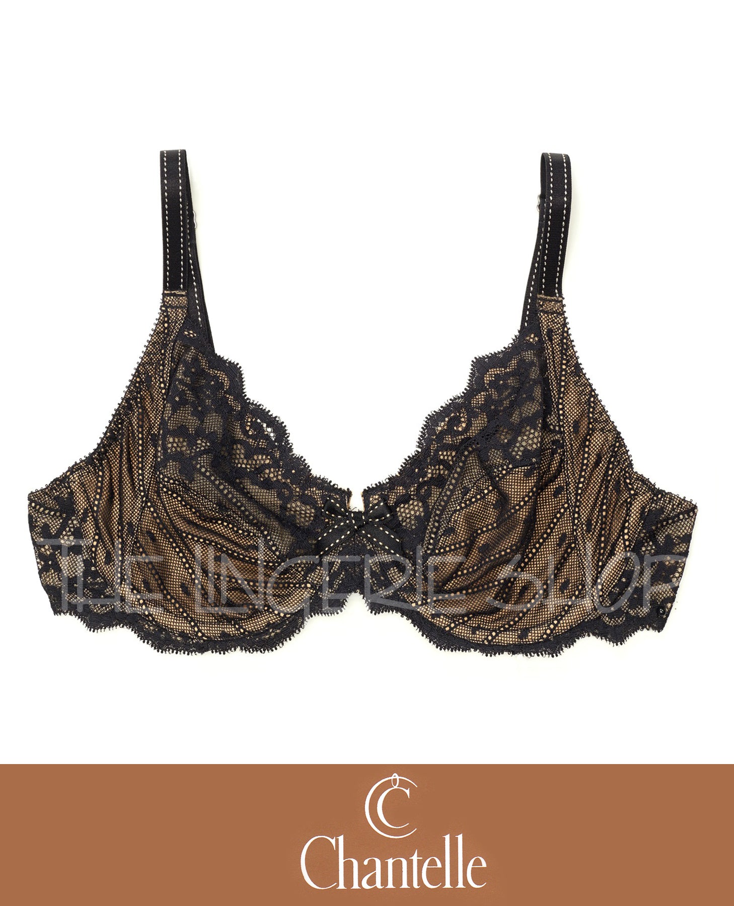 Chantelle 3281 Rive Gauche 3 Part-Cup Underwire Bra