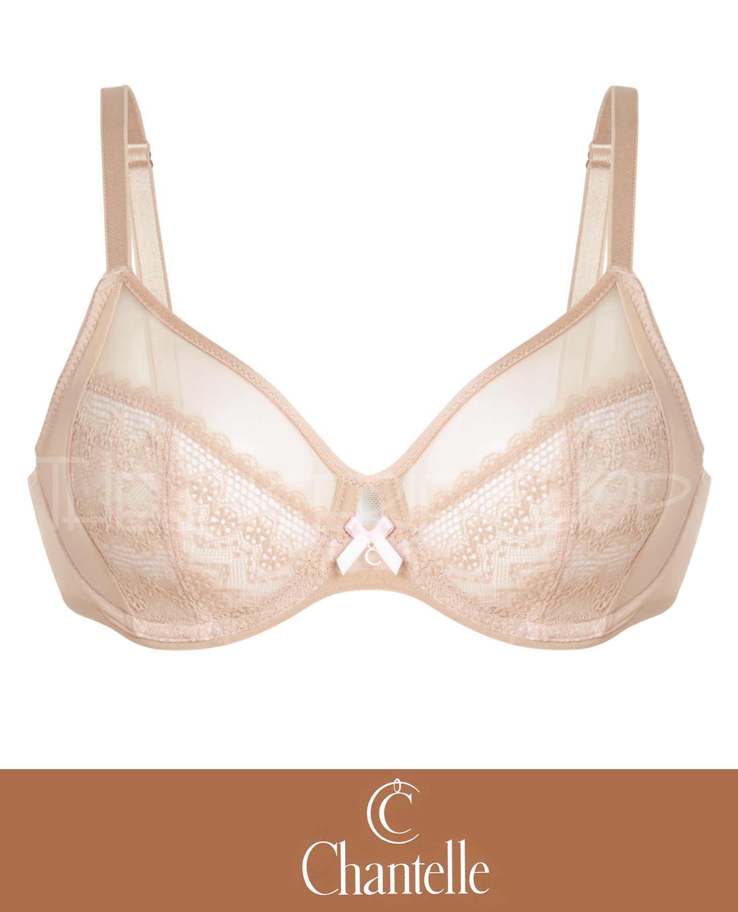 Chantelle 1571 Revele Moi Underwire Bra Beige