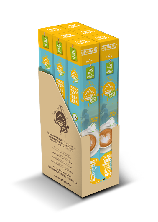 Lungo Premium Energy Boost coffee capsules La Natura Lifestyle – La Natura  Lifestyle Onlineshop