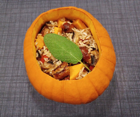 stuffed pumpkin