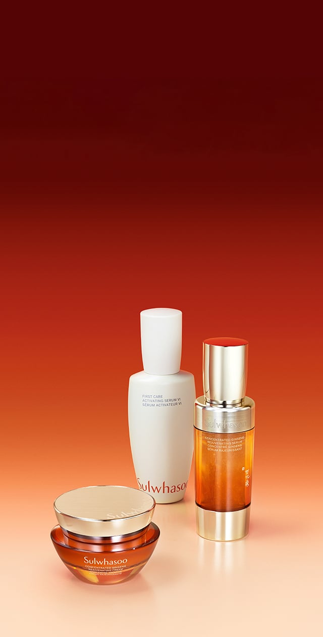 FIRST CARE ACTIVATING SERUM & CONCENTRATED GINSENG REJUVENATING SERUM& CONCENTRATED GINSENG REJUVENATING CREAM