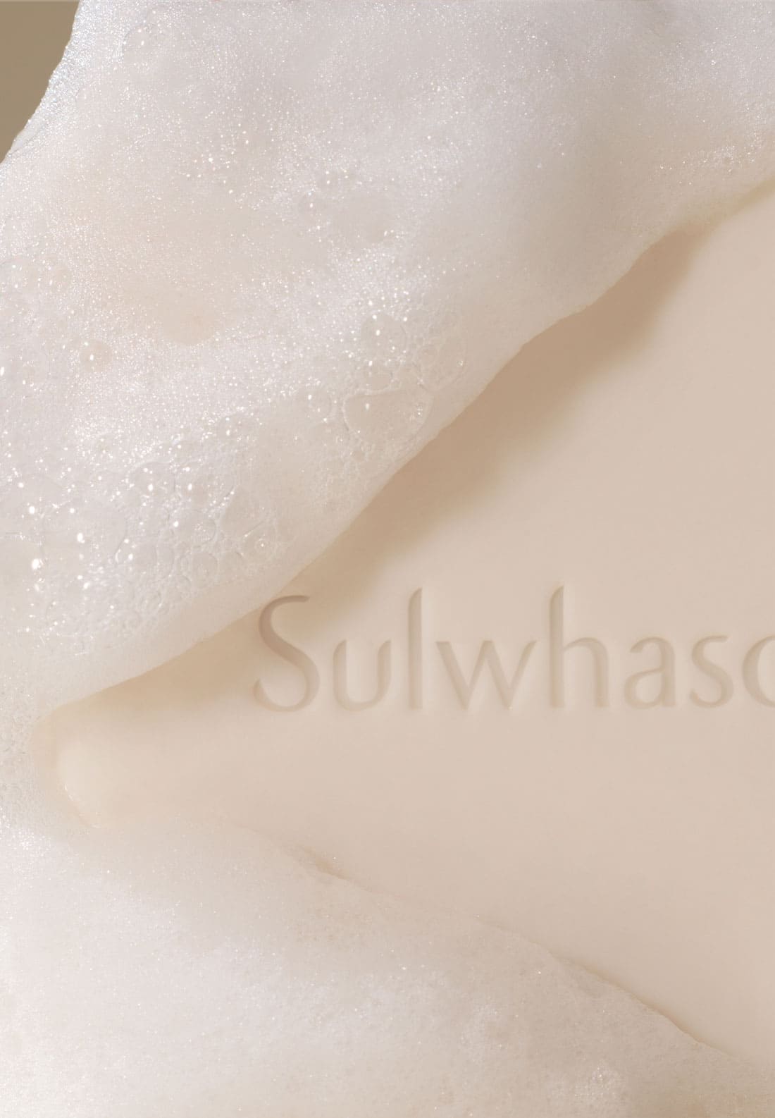 Signature Ginseng Facial Soap Bubble texture