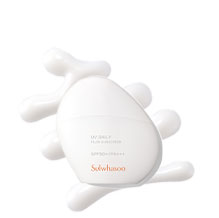 UV Daily Fluid Sunscreen product and texture