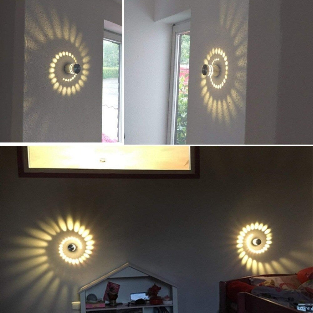 Moderne Applique Murale LED Créatif Lampe Murale Intérieur, Note