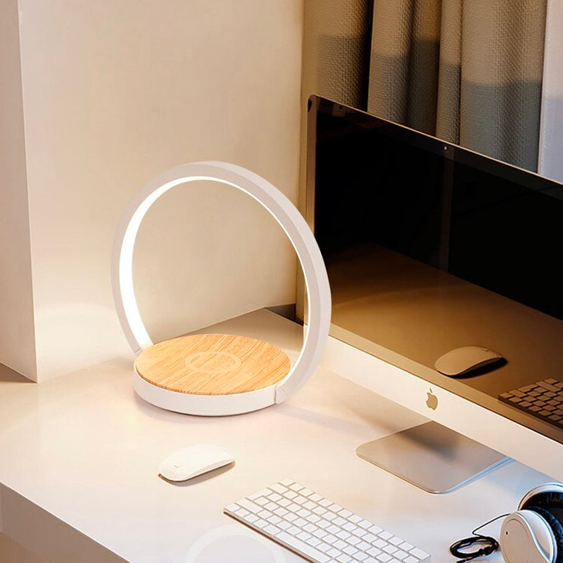 Lampe de Chevet Design avec Chargeur Sans Fil