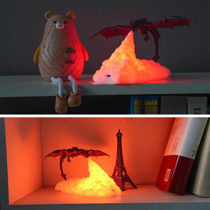 Lampe de chevet Enfant Dragon • Livraison Offerte – LampesDeChevet