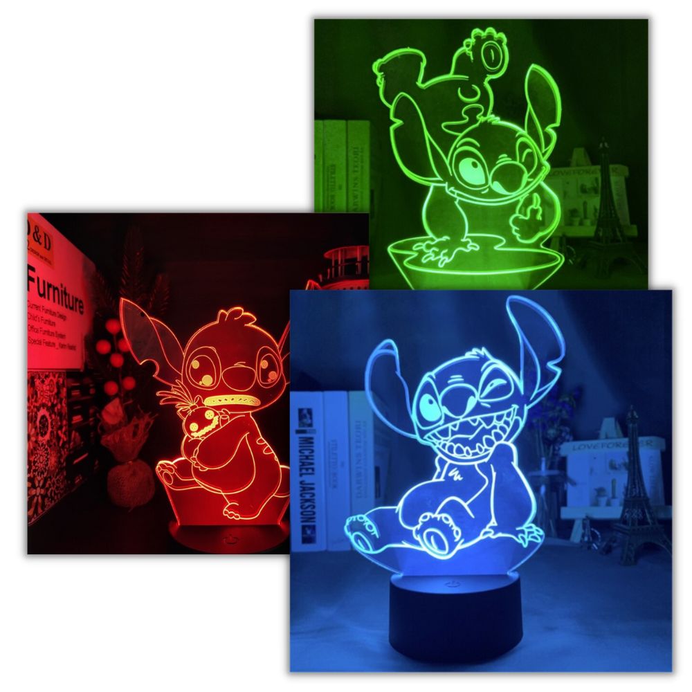 Lampe a poser stitch