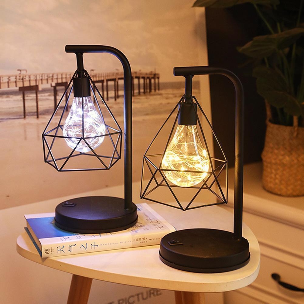 Lampe de chevet Industrielle Sans fil