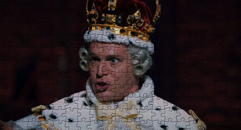 Even King George like a puzzle