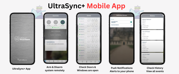 Ultra Sync+ Mobile App for Reliance XR Series Alarm System