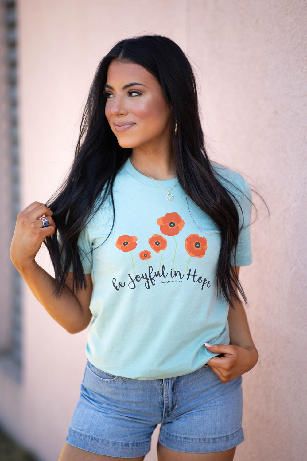 Image of Be Joyful in Hope Graphic Tee