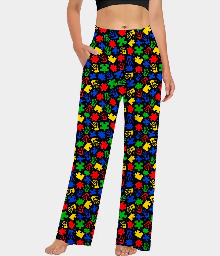 Autism Awareness Lounge Pants (ready to ship)