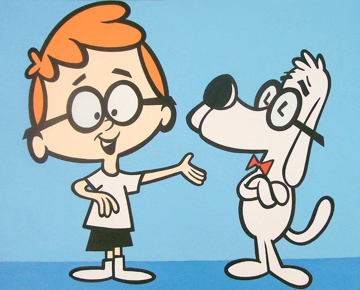 Sherman and Mr. Peabody from The Adventures of Rocky and Bullwinkle and Friends: Peabody's Improbable History