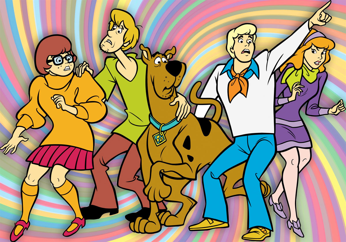 Scooby-Doo and the rest of the cartoon gang