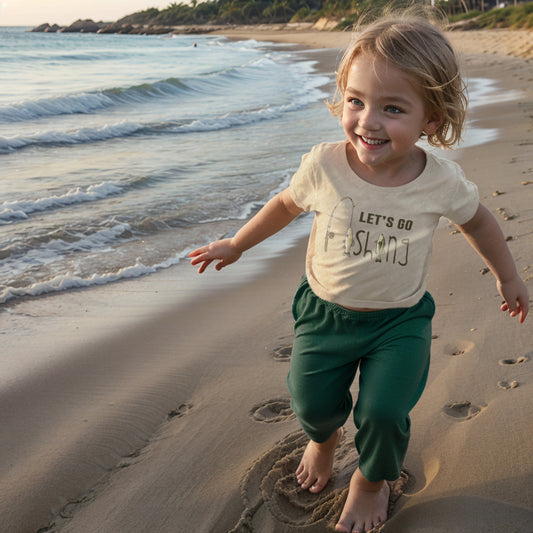 Three Fish Summer Tee | Barefoot Baby Youth M (8-10)