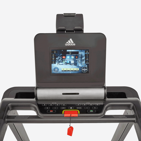 Treadmill with display options