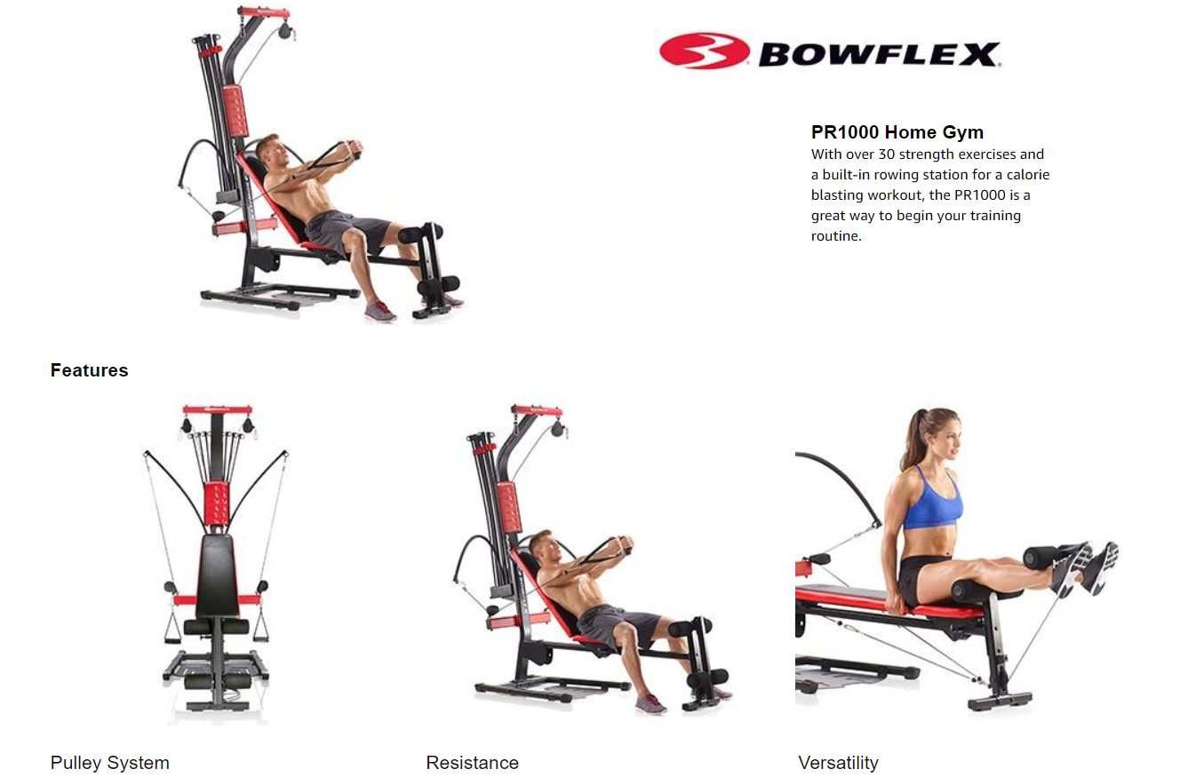 Bowflex PR1000 Home Gym