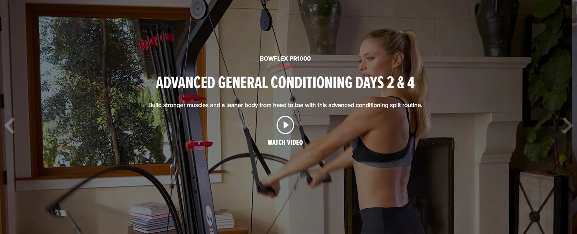 Bowflex advanced general conditioning day 2&4 YouTube video