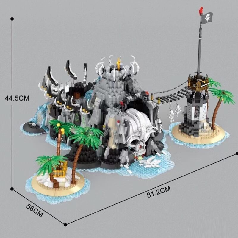 REOBRIX 66012 The Pirate Bay 2960pcs-Afobrick