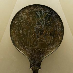 Etruscan Moon Goddess Mirror
