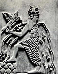 Sumerian God Enki