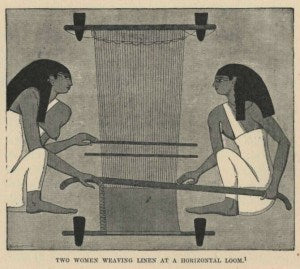 Egyptian Weaving Loom