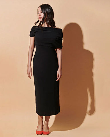 Black Midi Dress