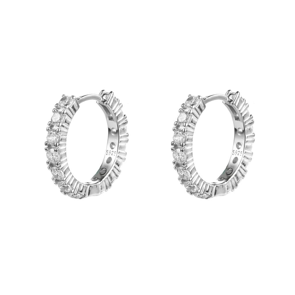 Square Stud Earrings  Kellery Power CZ Stud Earrings – Kellery Inc.