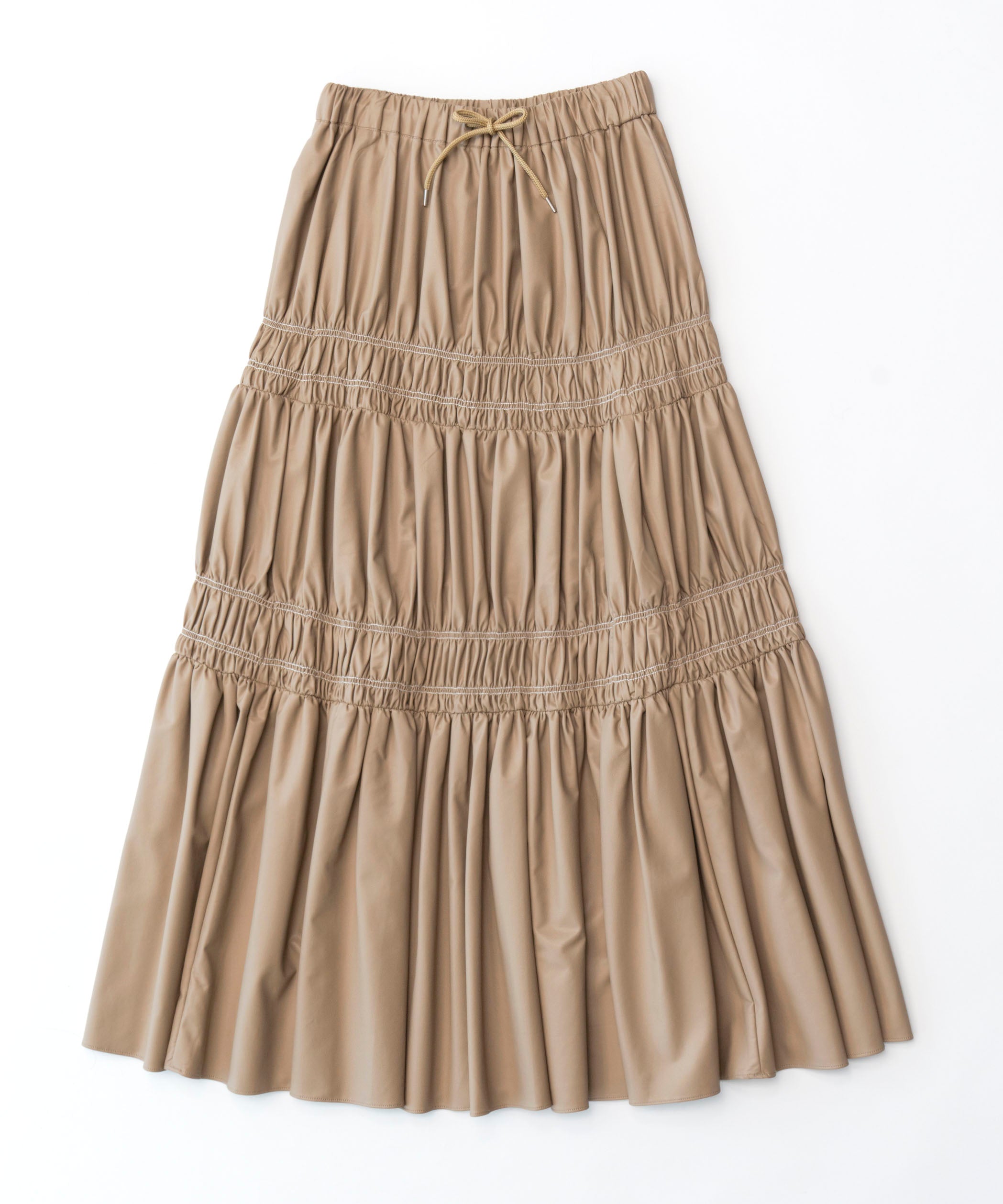 PRE-ORDER】Foil Pleated Skirt