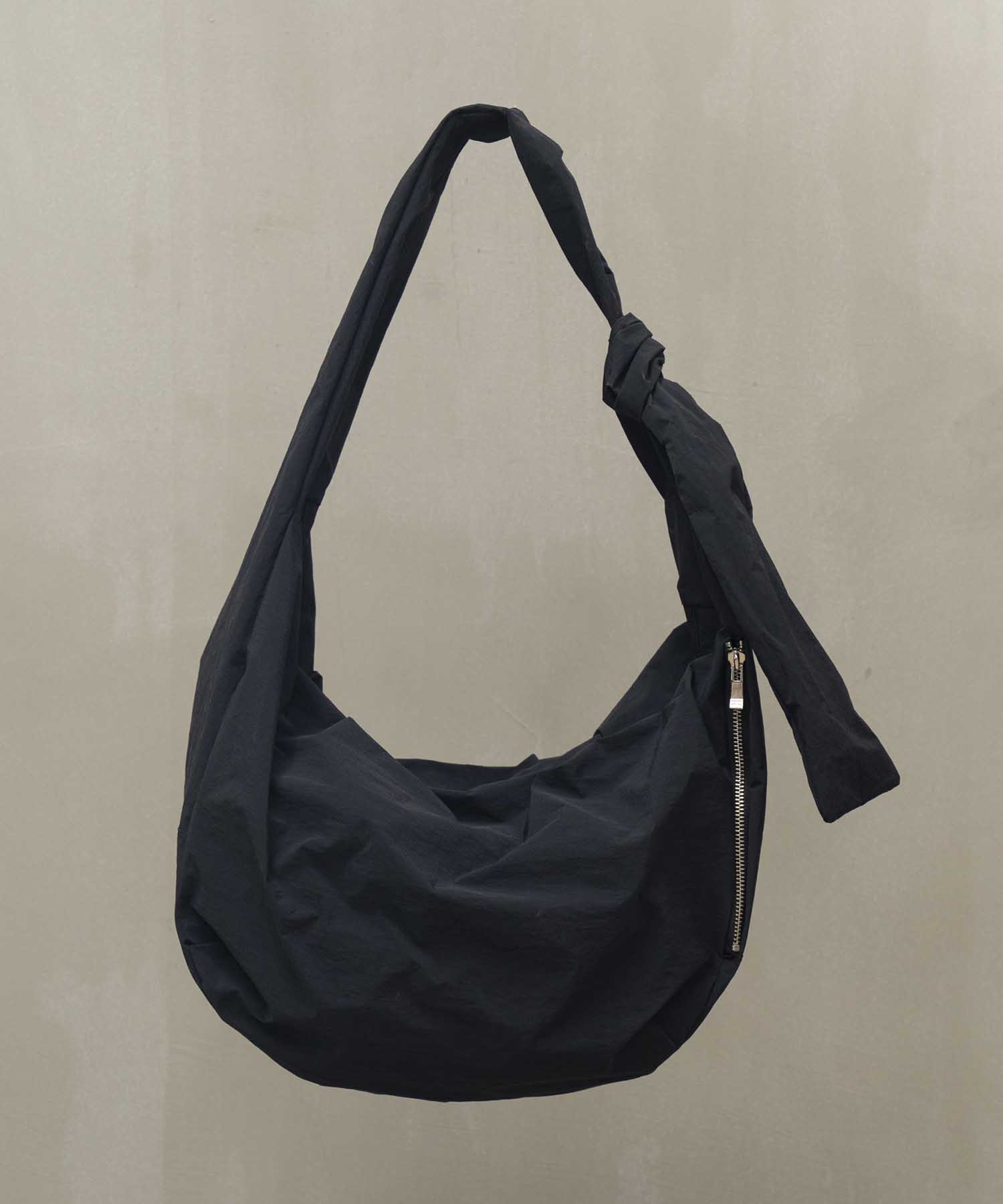 Leather Shoulder “BANANA” Bag