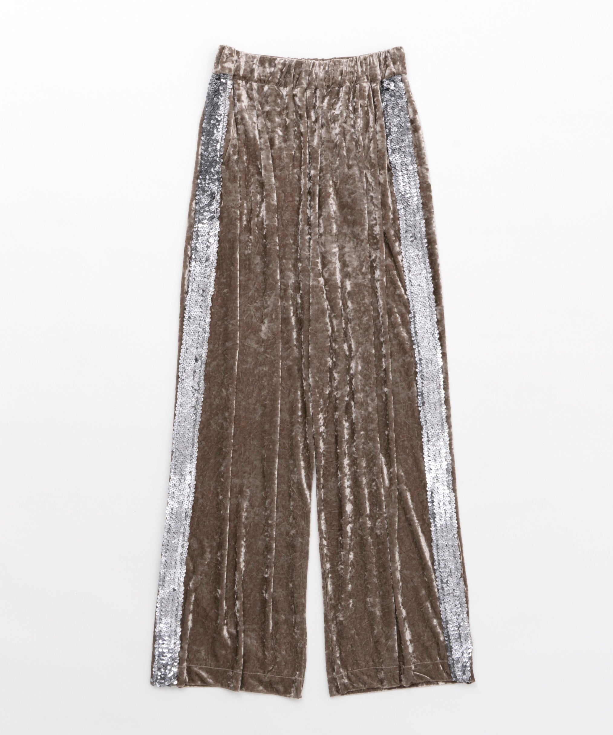 Metallic Lace Pants