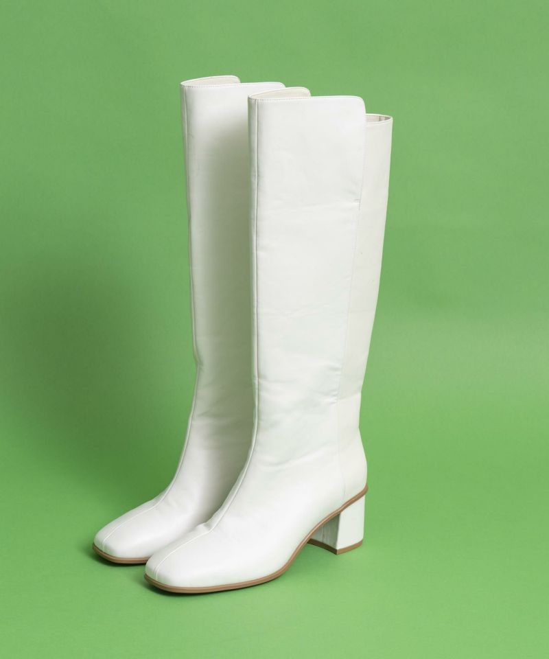 SALE】【FABIO RUSCONI】Wide Long Boots