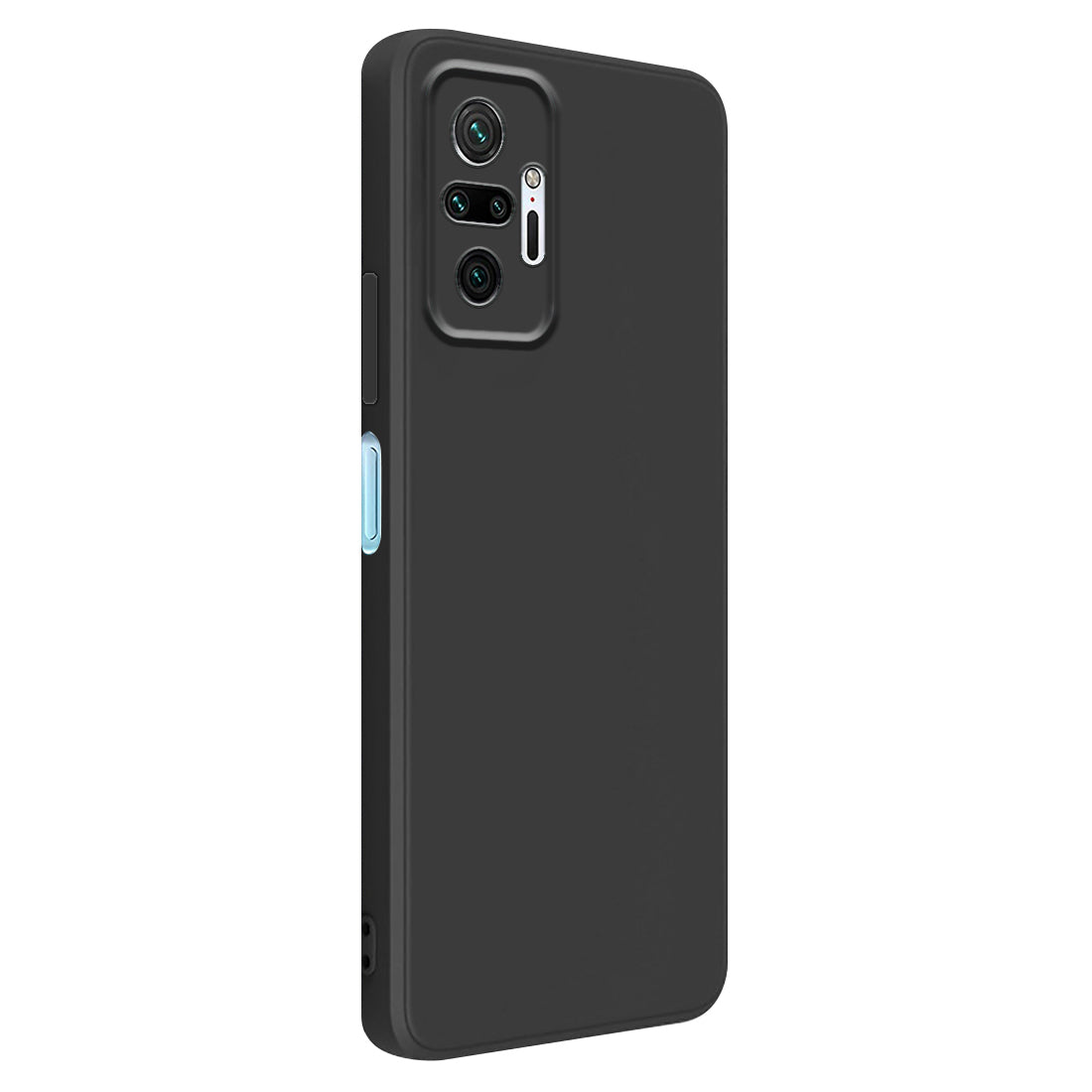 Casotec Shockproof Matte Liquid Silicone Case With Camera Protection Flexible Back Cover 4022