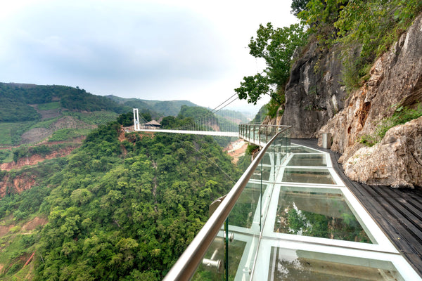 Glasbrücke in china
