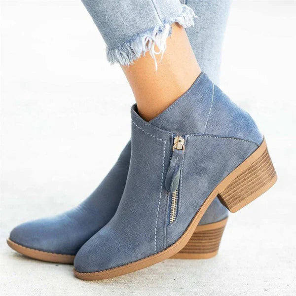 Product Image for Frendorf | Orthopädische Damenstiefel aus Leder, Blau / 41