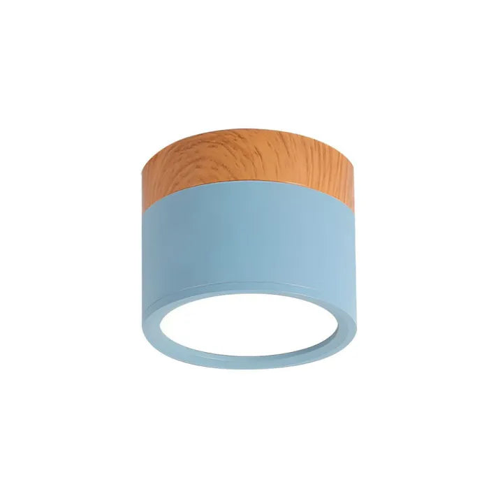 Product Image for Frendorf Zylinder LED-Deckenleuchten für Flure, Blau / Dia 7cm x H6cm / Ø 2.8“ x H2.4“ / Kriegslicht