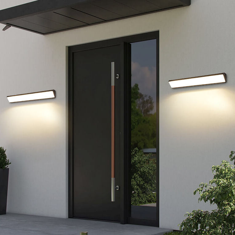 Product Image for Frendorf | AquaBar Moderne LED Außenwandleuchte | Aluminium & Acryl | Langlebig & Wasserdicht | Warmweiß | Verschiedene Größen, 40CM / Warmweiß (3000K