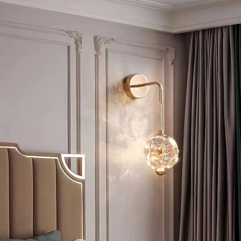 Product Image for Frendorf | Crystalyn Wandleuchte | Moderner Luxus | Kristall-LED-Design | Dimmbares Licht für Schlafzimmer