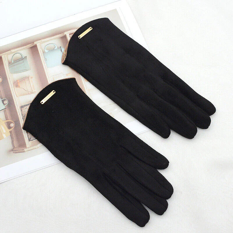 Product Image for Frendorf | Klassische Wildleder Damen Handschuhe - SuaveTouch, Schwarz