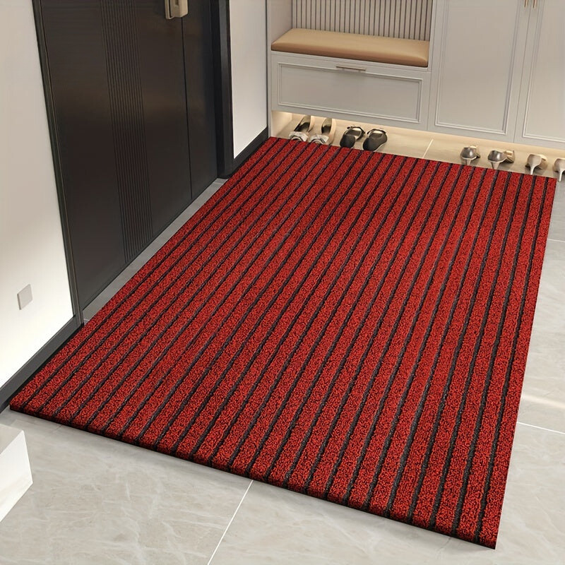 Product Image for WeatherLux | Wetterfeste Fußmatte, Rot / 50cm x 80cm
