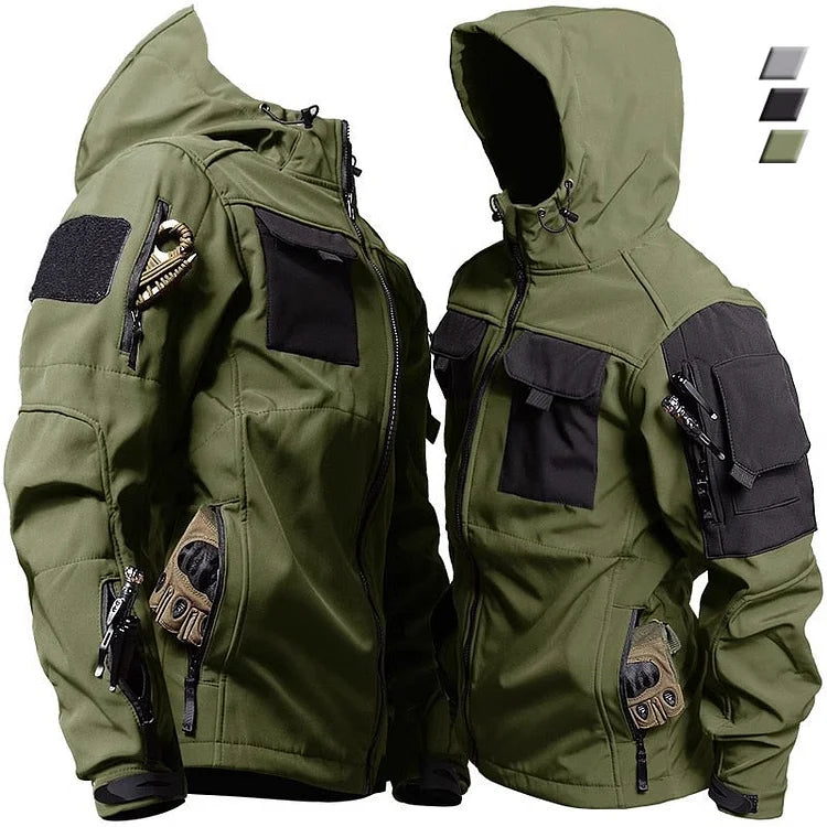 Product Image for Frendorf | Wasserdichte Winterjacke für Herren - Erkunde den Winter, Grün / L
