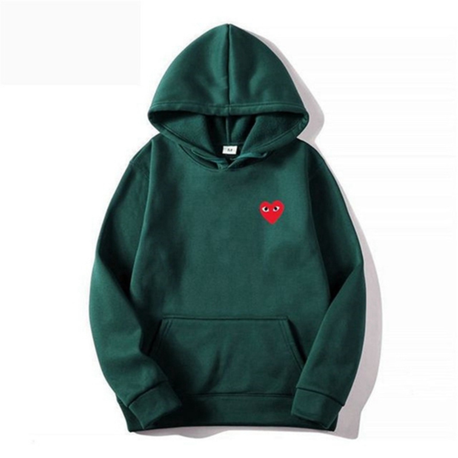 Product Image for Frendorf | Trendy Baumwoll Damen Hoodie mit Augen Druck, Die Farbe Grün / L