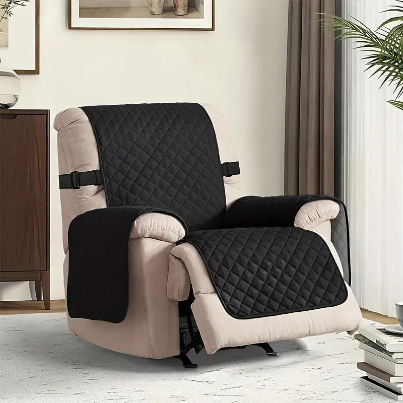 Product Image for Housse für ausziehbare Sessel – Antirutschschutz und Premium-Komfort, Schwarz