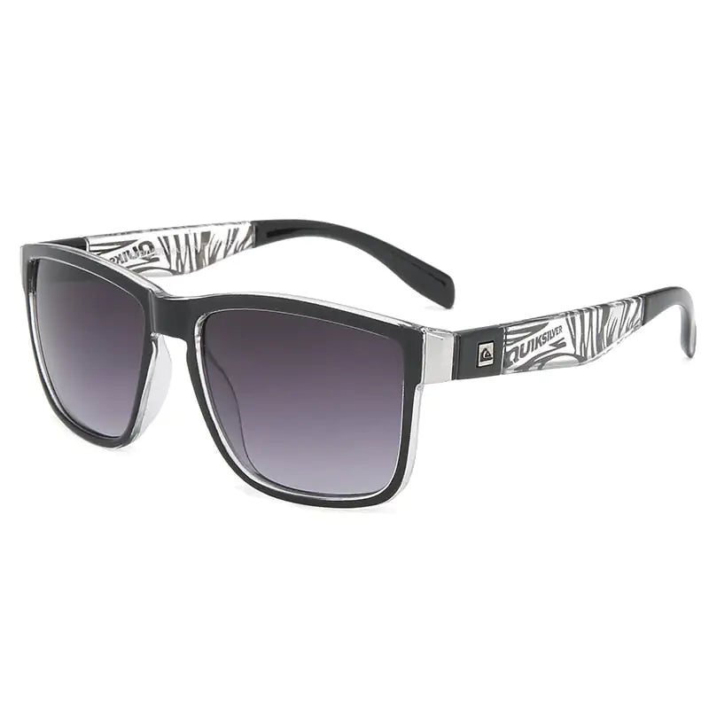 Product Image for Klassische quadratische Sonnenbrille, Schwarz und weiß / 3